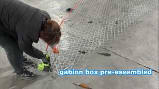 clip per gabbioni