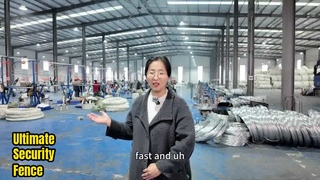 Recinzione di sicurezza con filo spinato a fisarmonica Bto-22