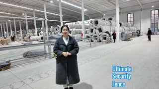 Produzione di filo spinato piatto Recinzione di sicurezza a filo spinato CBT 65