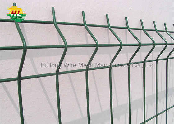 3000mm 3D Welded Wire Mesh Fence Swallow Post For Greenhouse Plant