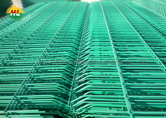 3000mm 3D Welded Wire Mesh Fence Swallow Post For Greenhouse Plant