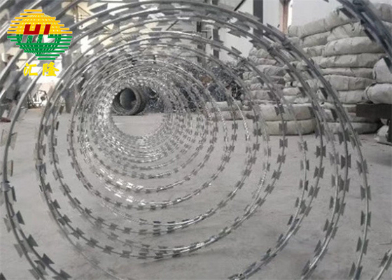 BTO-18 Conertina Razor Wire Galvanized per carceri e strutture correzionali