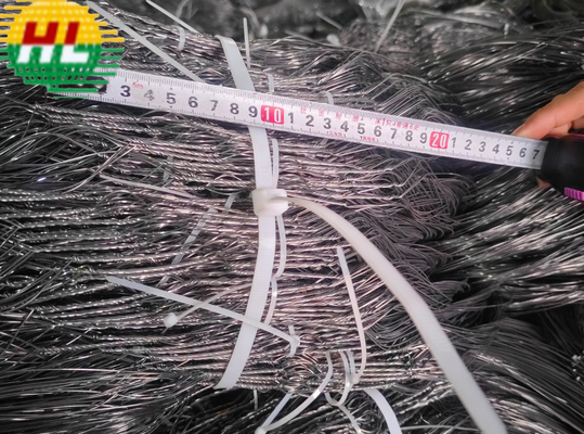 1.2x0.6x0.8 M Dimensioni di piegatura Barriera discreta ad alta sicurezza Ptwist -0.8 mm diametro del filo