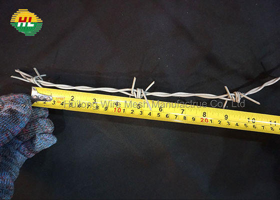 HUILONG Arame Farpado ha galvanizzato il filo spinato del rasoio, torsione normale Barb Wire Roll